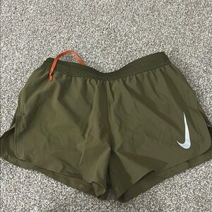 Nike Women's Olive Athletic Shorts